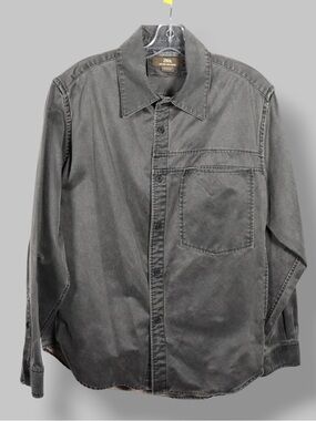 Zara Man New York Edition Coated Shirt Jacket Medium Grey The Boys Film